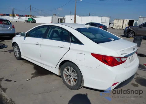 2014 Hyundai Sonata Gls z USA, uszkodzony, nr VIN 5NPEB4AC2EH813303